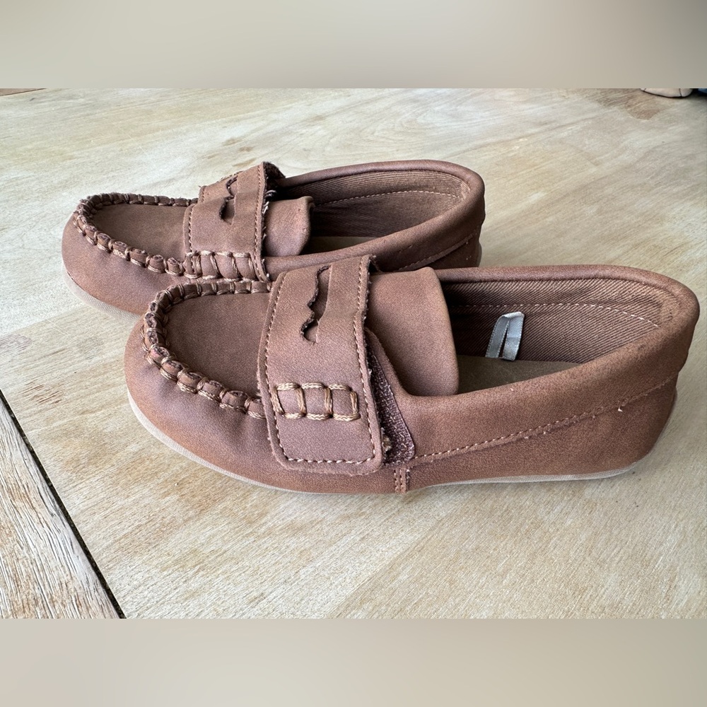 Cat & Jack Brown leather  Loafers